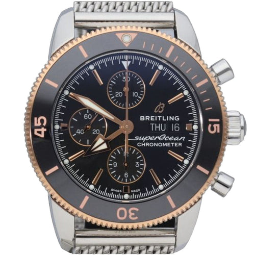 Montre Montre Breitling Superocean Heritage II Chronographe 58 Facettes MT40214