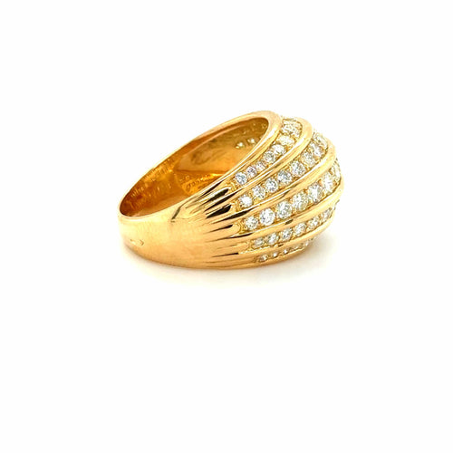 Bague 58 Bague Or jaune et Diamants 58 Facettes 1.0000191/3