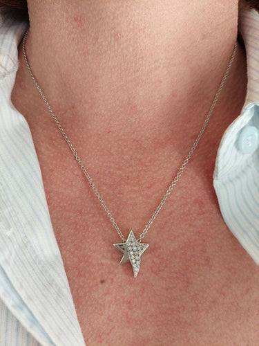 Collier COLLIER ÉTOILE DIAMANTÉE 58 Facettes 082981