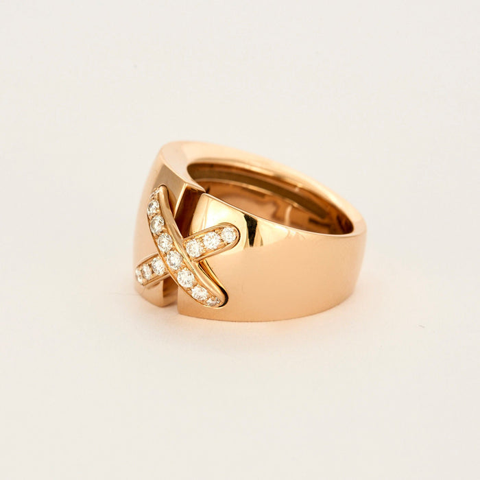 CHAUMET - Anello Chaumet Liens Diamanti XL in oro rosa