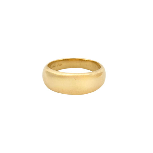 Bague 53 Bague jonc or jaune 58 Facettes CHA01787
