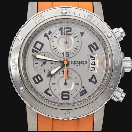 Montre Hermes Montre Clipper Diver Chronograph 58 Facettes MT44641