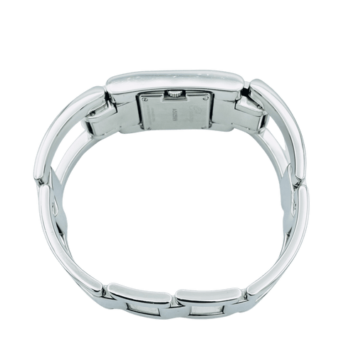 Montre Montre Poiray Time 3 - Dame - 1999 - Cadran nacre grise - Double bracelet 58 Facettes FB07032