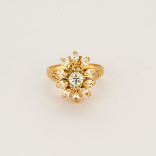 Bague 50 Bague Marguerite 58 Facettes LP1166