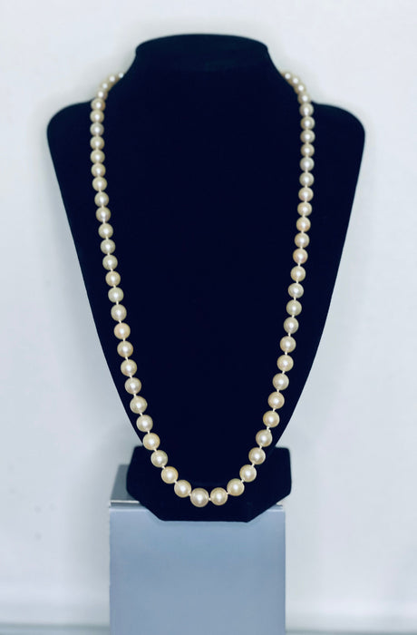 Collares de perlas cultivadas de Akoya