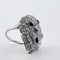 Ring 53 Anello Art Deco aus Platin mit Diamanten 1,74 ct 58 Facettes AN535