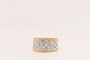 Bague 54 Bague diamants 0,340 carat or bicolore 58 Facettes