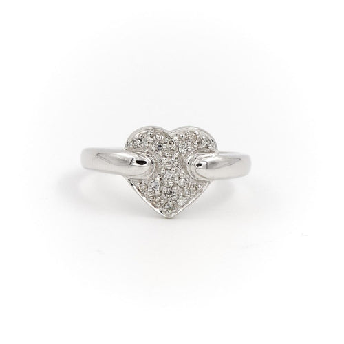 54 Bague Or blanc Diamant 58 Facettes 1641617CN