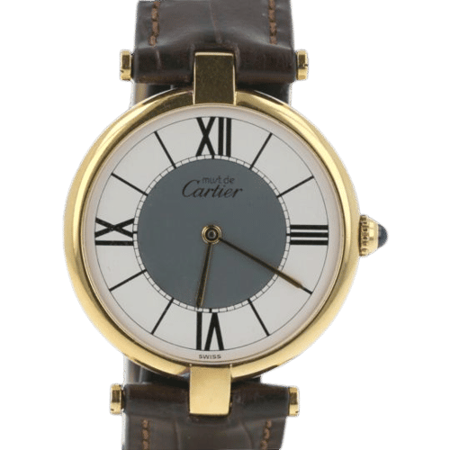 Montre Cartier Montre Must Vendome Vermeil 58 Facettes MT43491