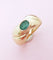 Bague Bague Emeraude en solitaire Or Jaune 18 K 58 Facettes AA 1643