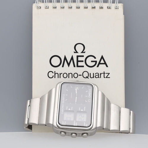 Montre Montre Omega Seamaster ChronoQuartz – Acier – Réf. 196.0052 – Vers 1976 58 Facettes FB11017