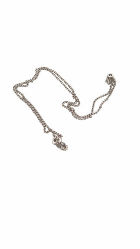 Bague Collier vintage solitaire en diamant serti 6 griffes 58 Facettes