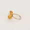 Bague 55 Bague en or jaune sertie d'une citrine 58 Facettes LP1173