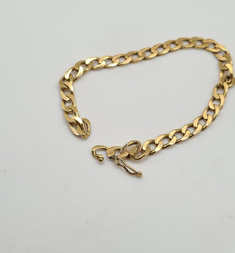 Bracelet Bracelet or jaune 18 carats 58 Facettes