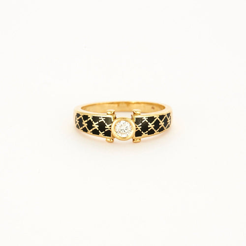 Bague 56 Bague Solitaire KORLOFF 58 Facettes LP496