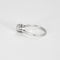 Bague 59 Bague Solitaire Diamant 0,60ct or blanc et platine 58 Facettes