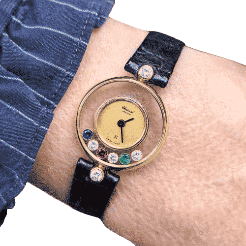 Montre CHOPARD - Happy Diamonds Gold Tutti Futti 58 Facettes