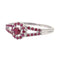 Bague 49 Mauboussin Bague Volupté et passion  Or blanc Rubis 58 Facettes 4117940CN