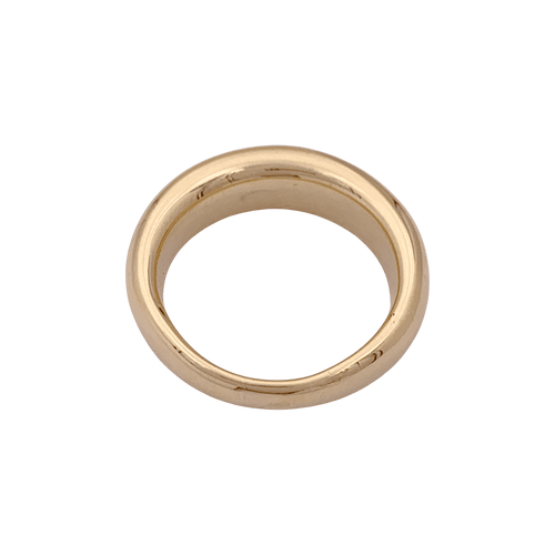 Bague 51 Bague jonc bombé en or jaune. 58 Facettes 34587