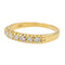 Bague 50 Bague Demi alliance Or jaune Diamant 58 Facettes 3208048CN