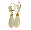 Boucles d'oreilles Boucles d'oreilles anciennes en or et nacre 58 Facettes 7696