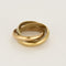 Bague 63 Cartier Bague Trinity en trois ors 58 Facettes LIS2603