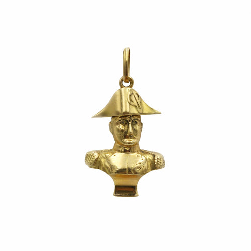 Pendentif charm/pendentif napoleon or jaune 750 58 Facettes 1252
