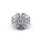 Bague 52 Bague platine et diamants 58 Facettes 180201R
