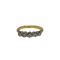 Bague 51.5 Bague or jaune, 5 diamants 0,53 carat 58 Facettes