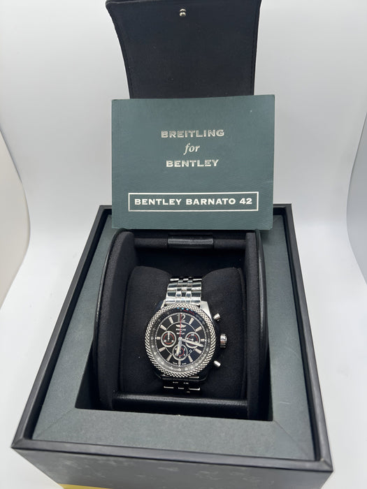 Bracelet Breitling Bentley Barnato 42 58 Facettes