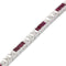 Bracelet Bracelet or, diamants et rubis 58 Facettes 1177