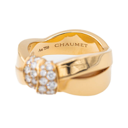Bague 53 Chaumet Bague Liens Or rose Diamant 58 Facettes 1347095CN