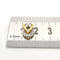 Pendentif Pendentif en or jaune et blanc & diamants 58 Facettes