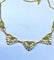 Collier Collier draperie en or jaune et or blanc, époque 1900/1930 58 Facettes AB394