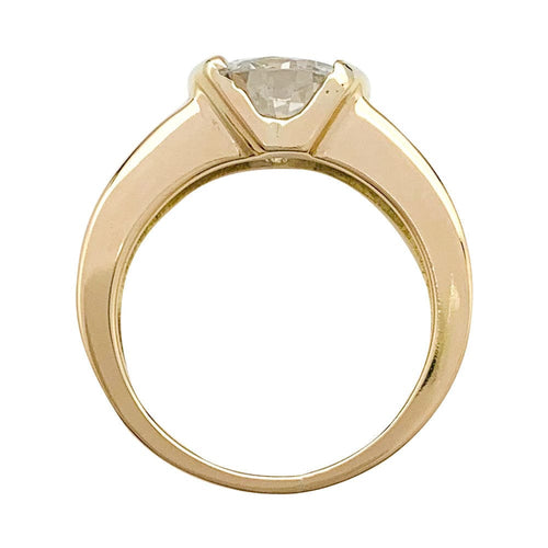 Bague 54 Bague en or jaune, diamants 2,09 cts G/VVS1. 58 Facettes 29578