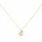 Collier Ginette NY Collier Pendentif Mini Ever Disc & Diam on Chain Or rose Diamant 58 Facettes 2682447CN