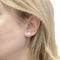 Boucles d'oreilles Boucles d'oreilles or blanc et diamants. 58 Facettes 35114