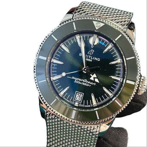 Montre Montre Breitling Superocean Heritage B31 Automatique 42 mm Vert AB3111361L1A1 58 Facettes AB3111361L1A1