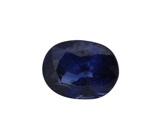 Gemstone Saphir bleu 0.81cts 58 Facettes 109