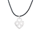 Pendentif Pendentif Poiray, "Coeur Entrelacé", or blanc. 58 Facettes 35311