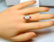 Bague 53 Bague en or jaune, opale, diamants et rubis. Vers 1900. 58 Facettes AB639