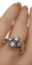 Bague 56 Bague Toi & Moi diamants vers 1930 58 Facettes AB68
