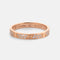 Bague 50 CARTIER - Bague Love mini en or rose et diamants 58 Facettes