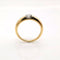 Bague 53 Bague solitaire en or jaune diamant 58 Facettes