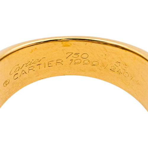 Bague 53 Cartier Bague Cocktail Sauvage Or jaune Diamant 58 Facettes 4901197CN