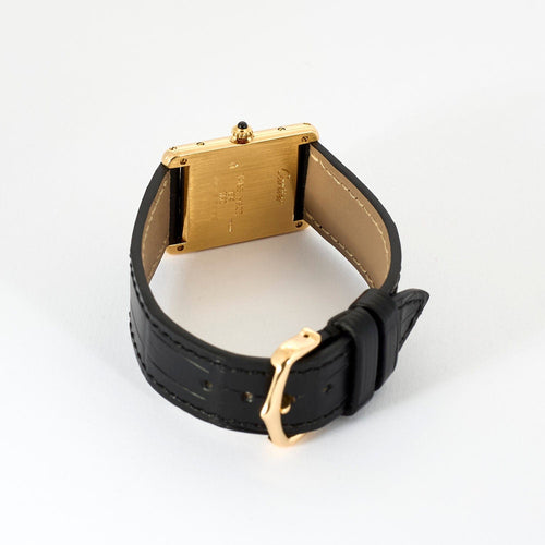 Montre CARTIER- Montre Tank Louis or Jaune 58 Facettes