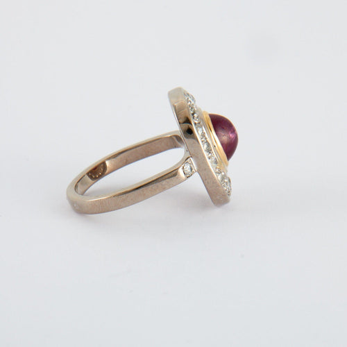 Bague 56 Bague or rubis 58 Facettes