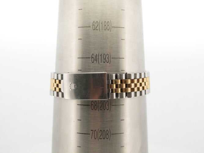 Montre vintage montre ROLEX datejust 16013 36 mm or et acier jubile automatique 58 Facettes 271034