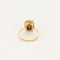 Bague 54 Bague marguerite en or jaune 18K grenat 58 Facettes PAL32243