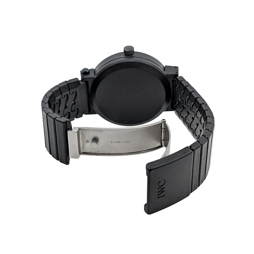 Montre IWC Porsche Design Schaffhausen IW 3551 Porsche Design Moonphase Compass Rare Version IW3551 58 Facettes